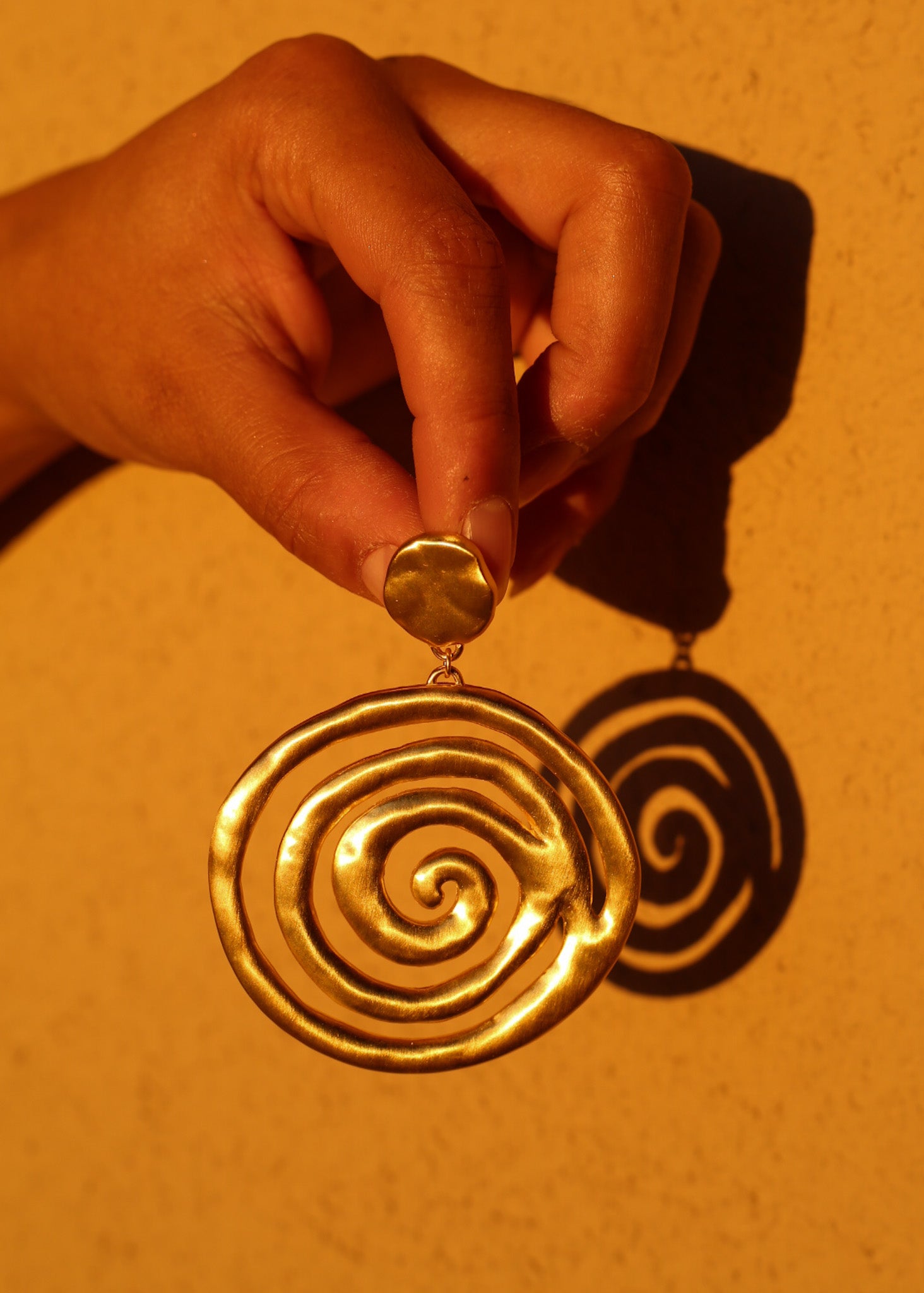Big Swirl Earrings