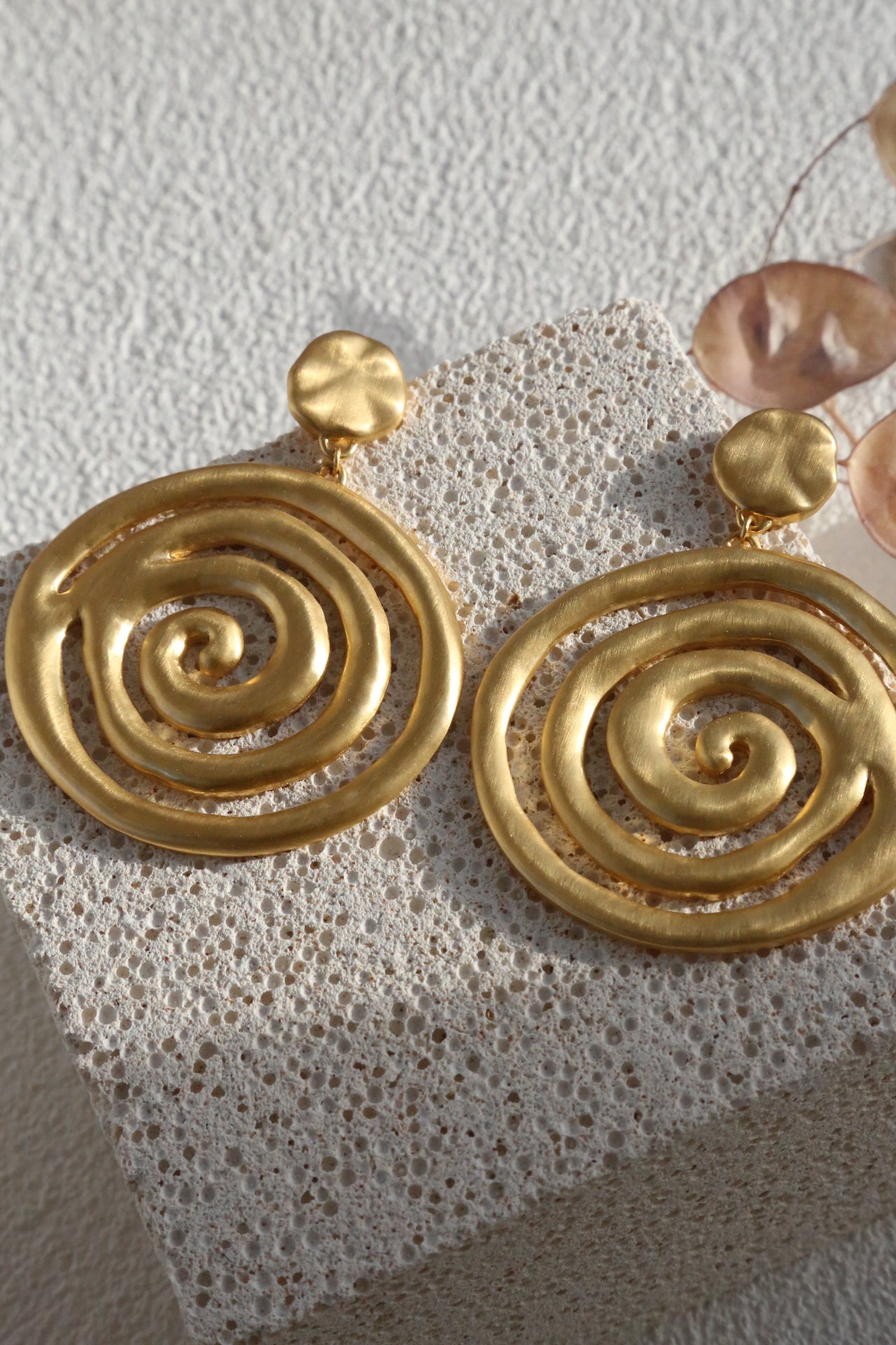 Big Swirl Earrings