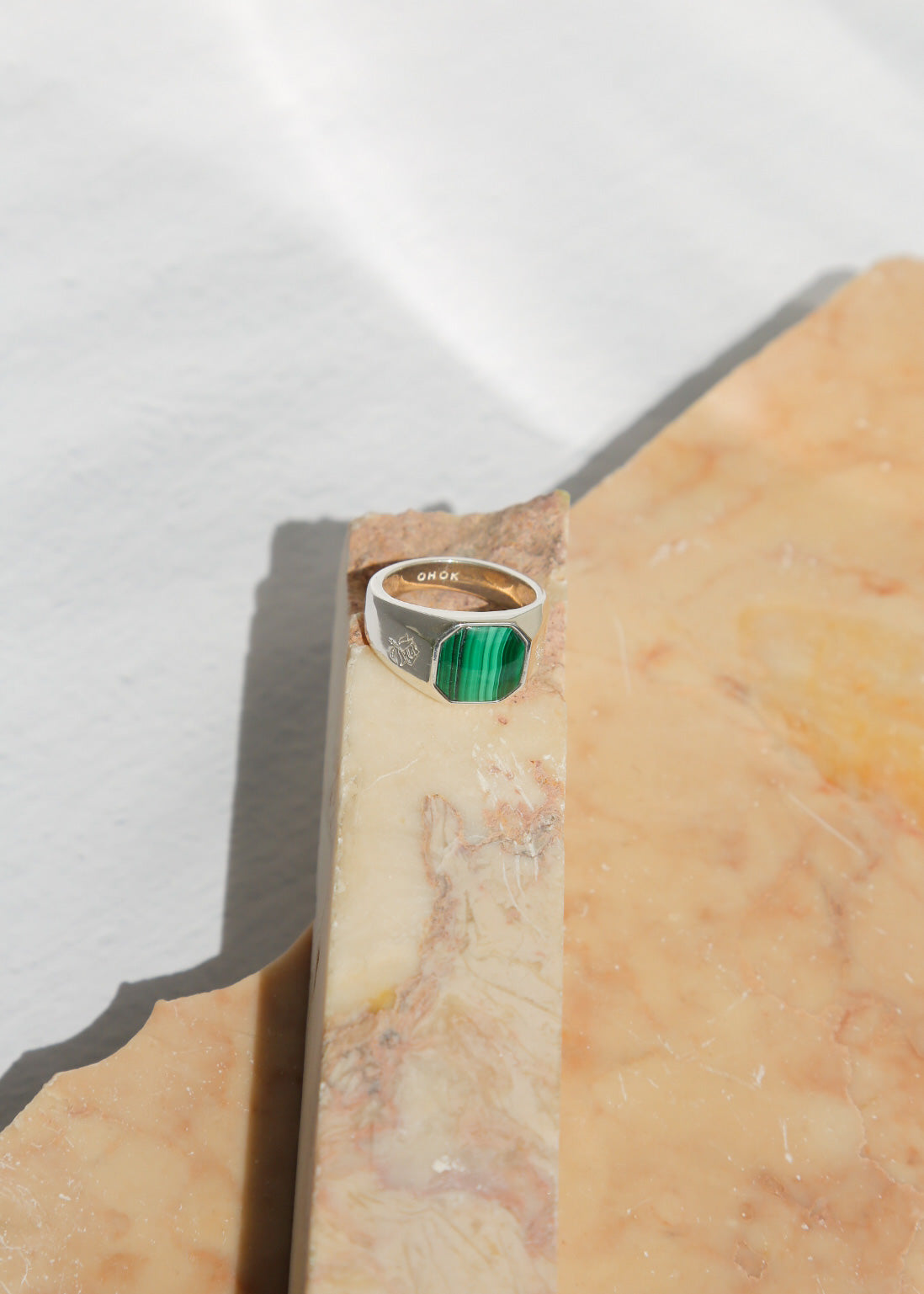 La Rosa Signet Ring Silver