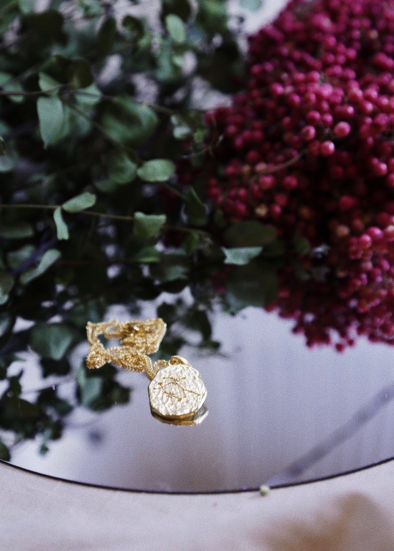 Zodiac Star Constellation Pendant
