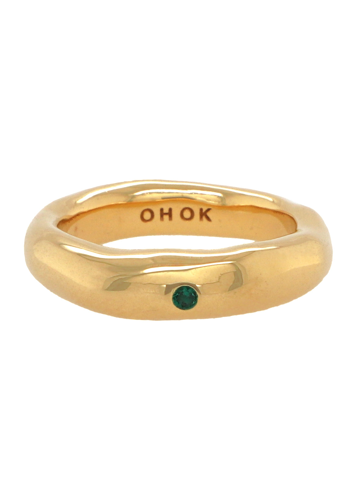 Imperfetto Verde Ring