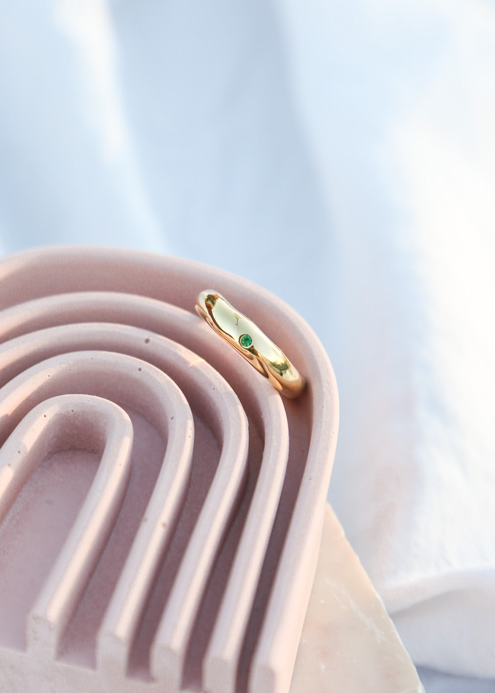 Imperfetto Verde Ring