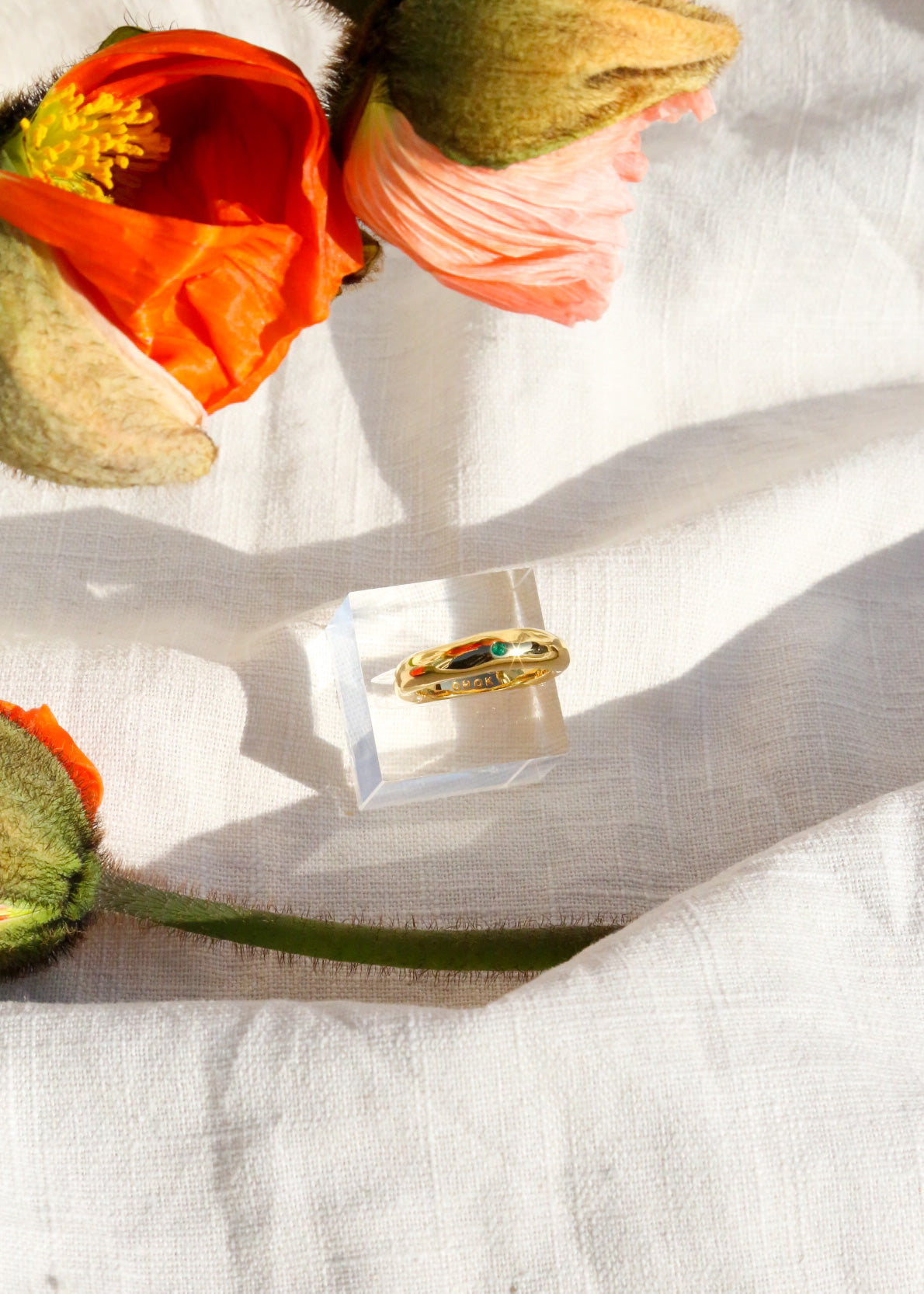 Imperfetto Verde Ring