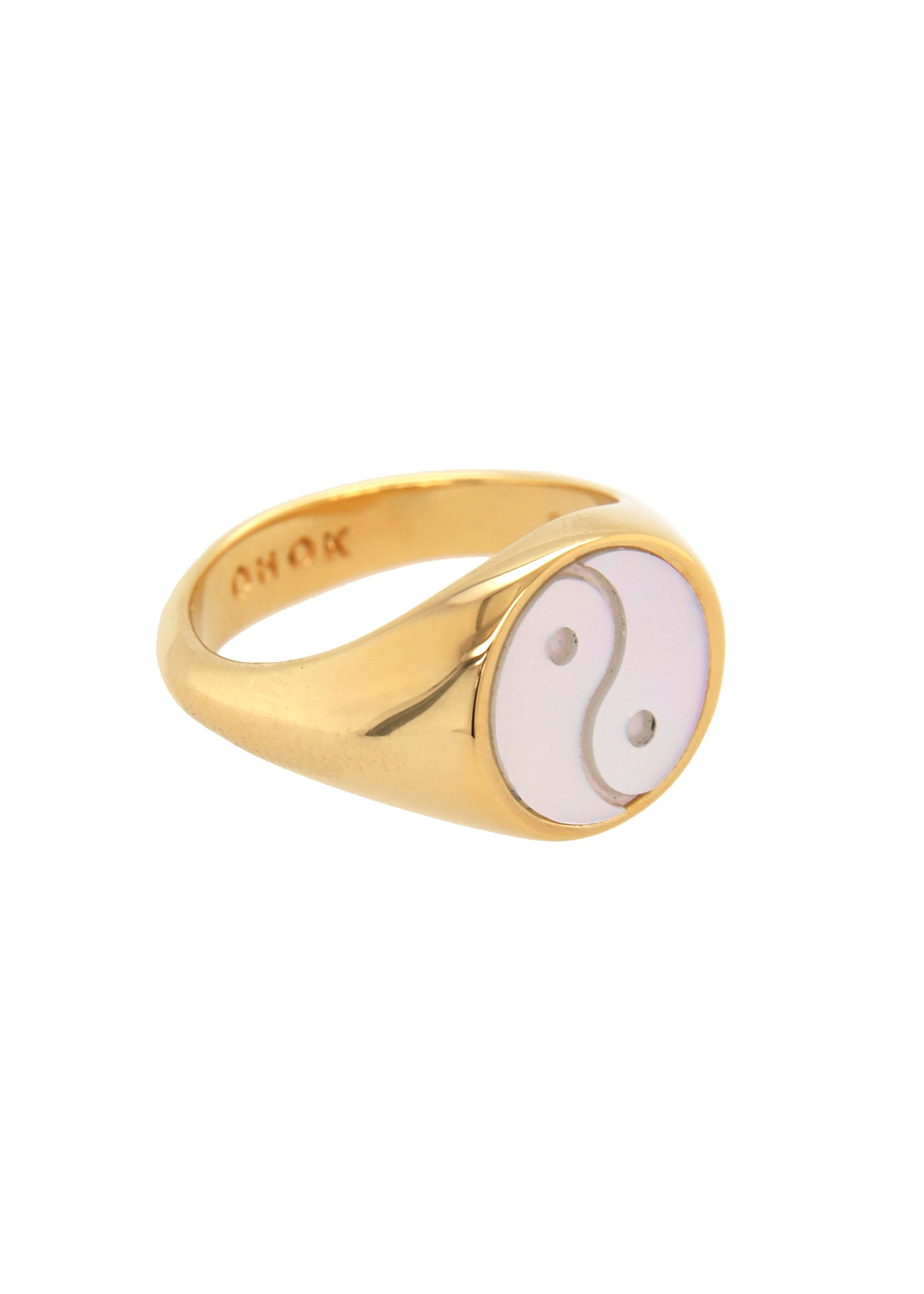 Ying & Yang Pinky Ring