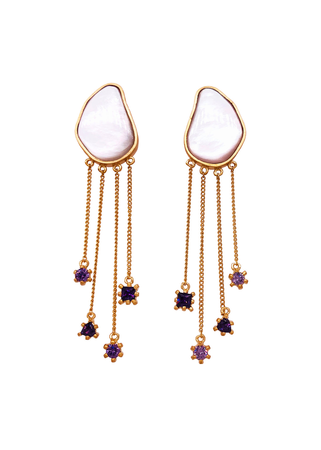 Viola Pearl Earrings