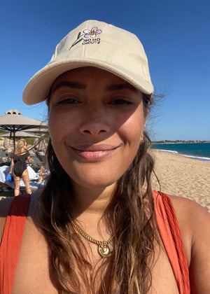 Smiley Flower Cap