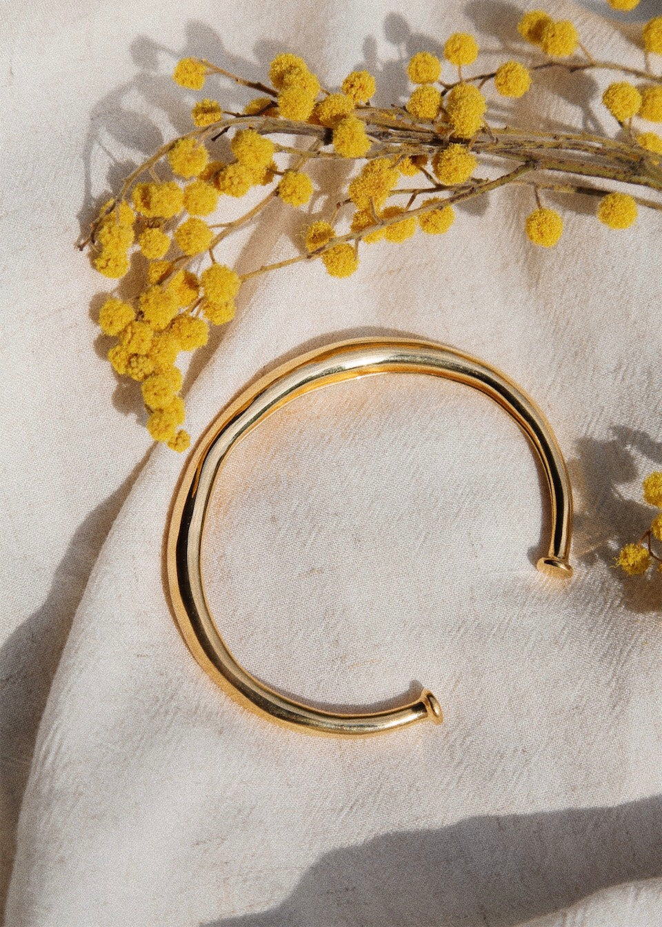 Open Bangle Gold Plated