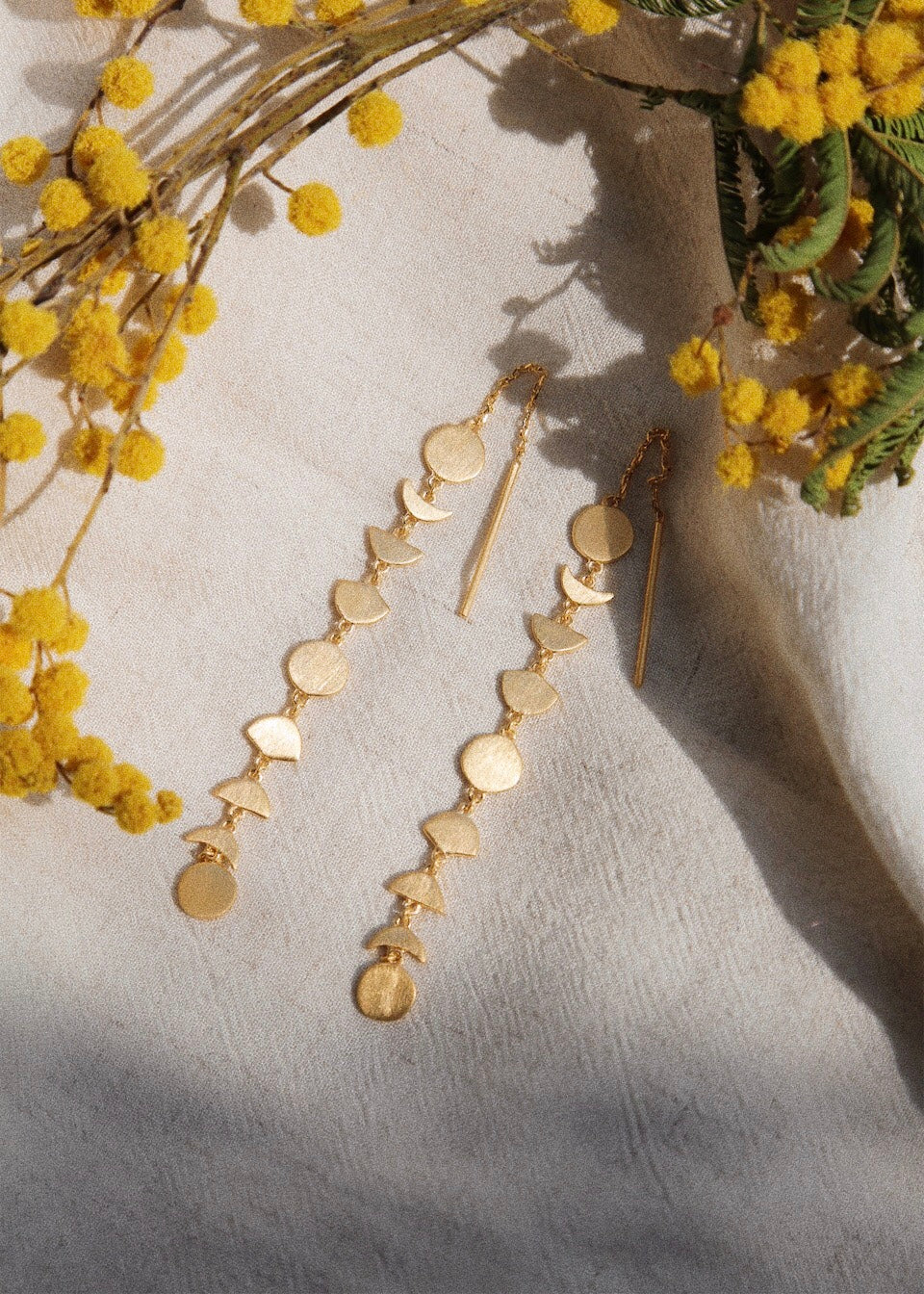 Moon Phase Earrings