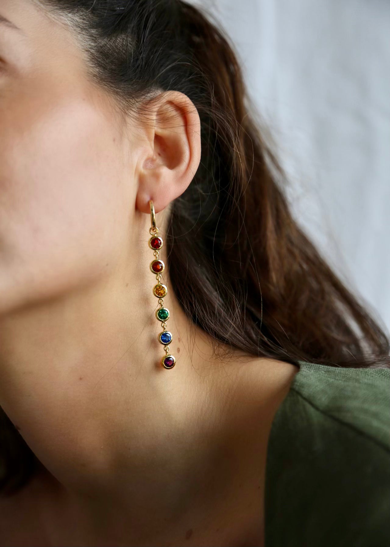 Rainbow Drop Charm