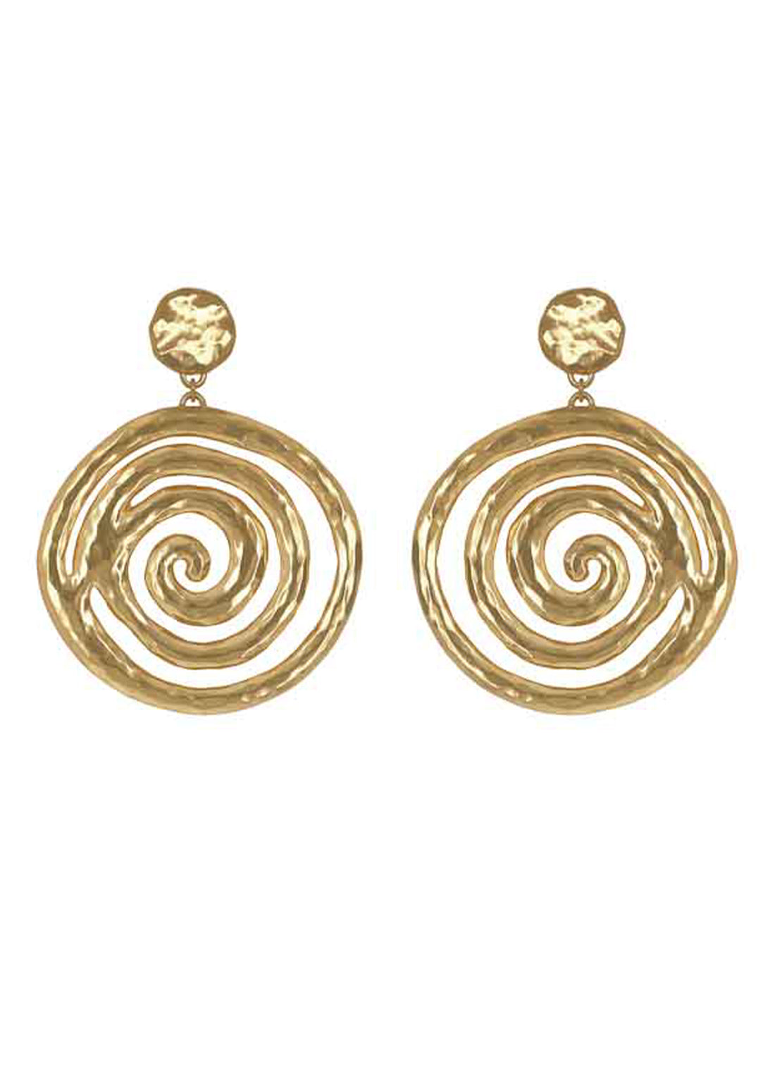Big Swirl Earrings
