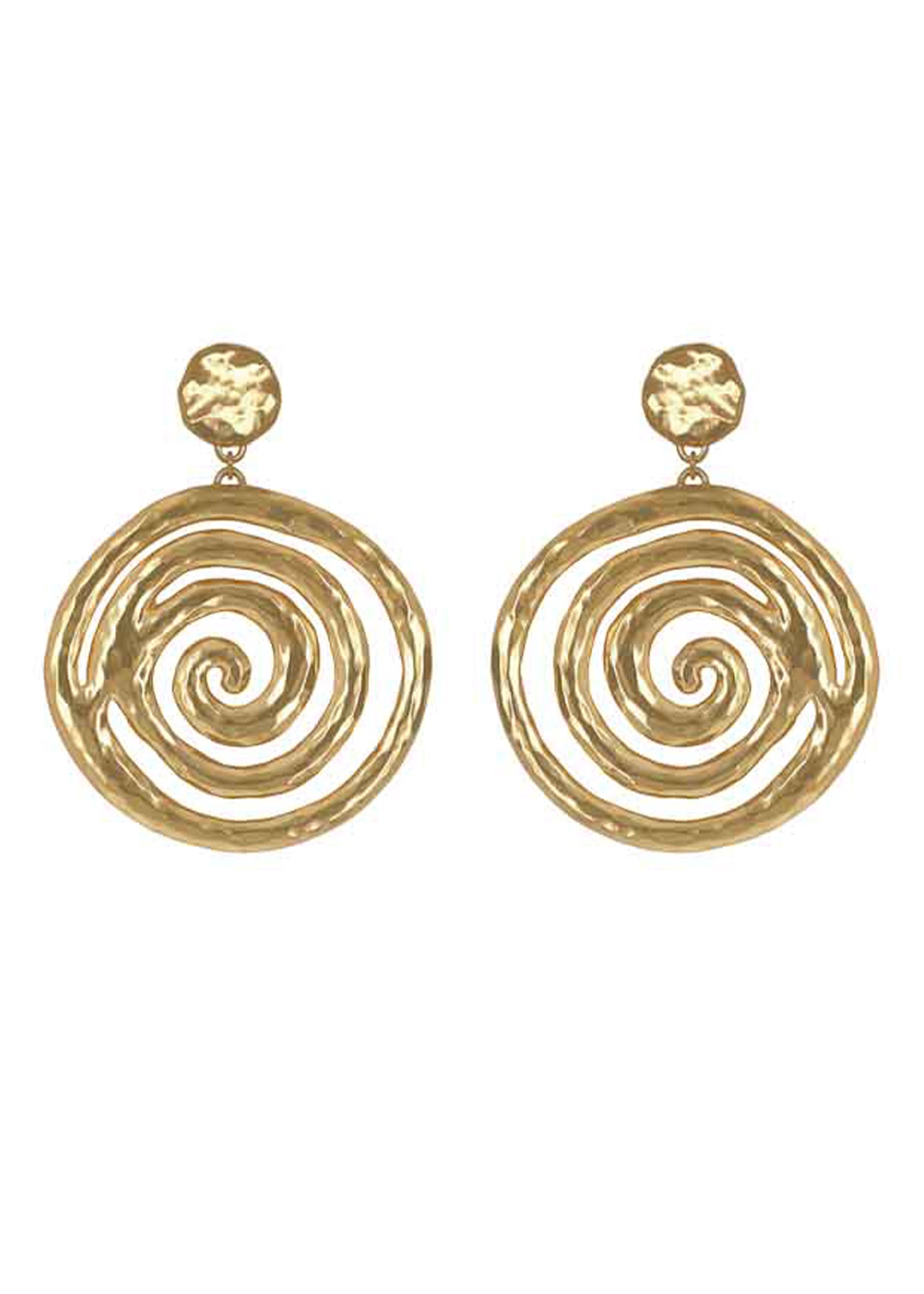 Big Swirl Earrings