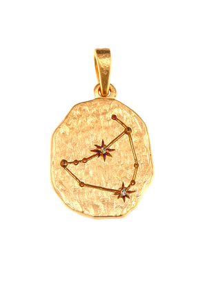 Zodiac Star Constellation Pendant