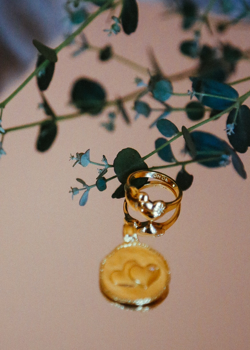 Double Hearts Charity Ring