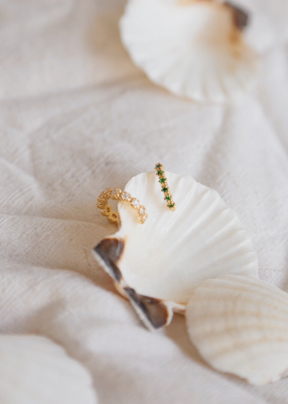 Green Ear Cuff