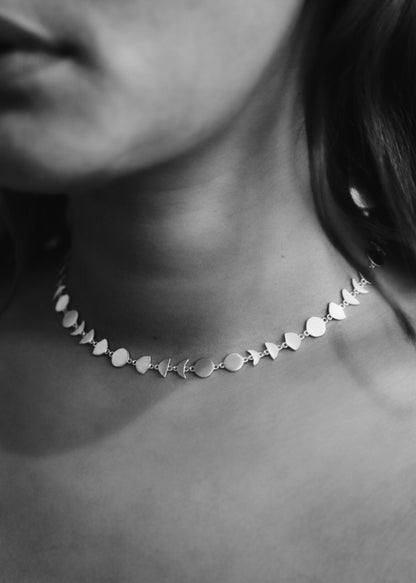 Moon Phases Choker – OH OK Studio