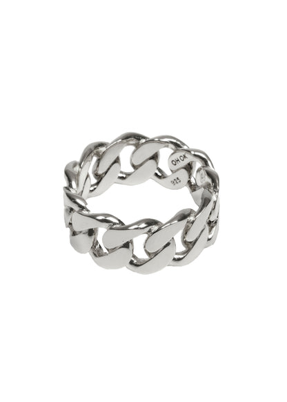 Chunky Chain Ring Silver