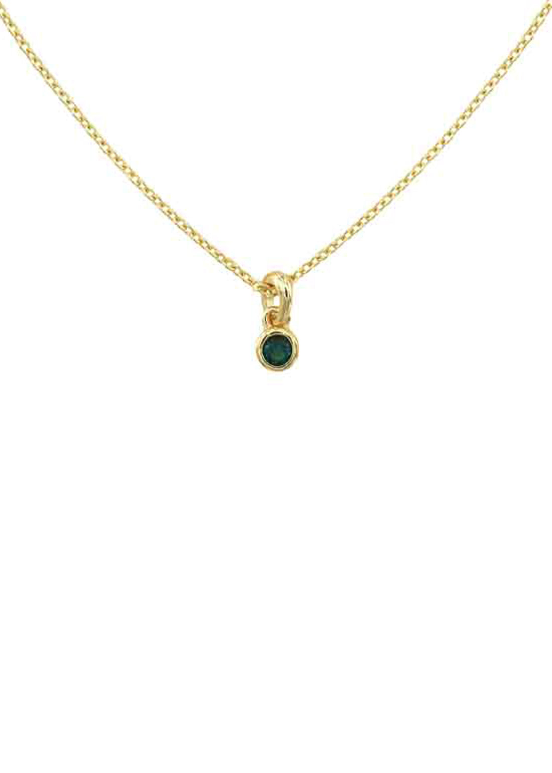 Tiny Tourmaline Necklace